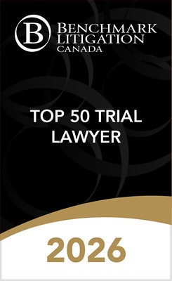 Top 50 Trial Lawyer Benchmark Litigation Star